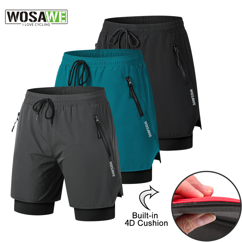 Cycling Commuter Pants - WOSAWE MTB 반바지 여름 남성 사이클링