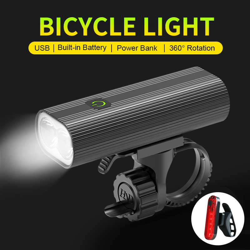 Commuting With Road Bike - 충전식 초강력 자전거 전조등 LED 자전거