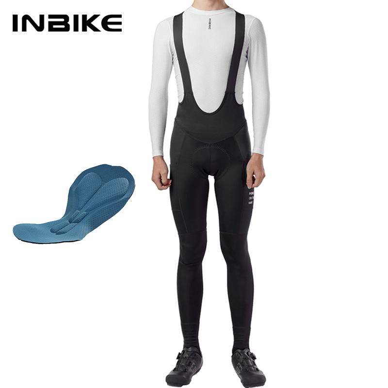 Cycling Commuter Pants - INBIKE 봄 남성용 사이클링 턱받이 바지