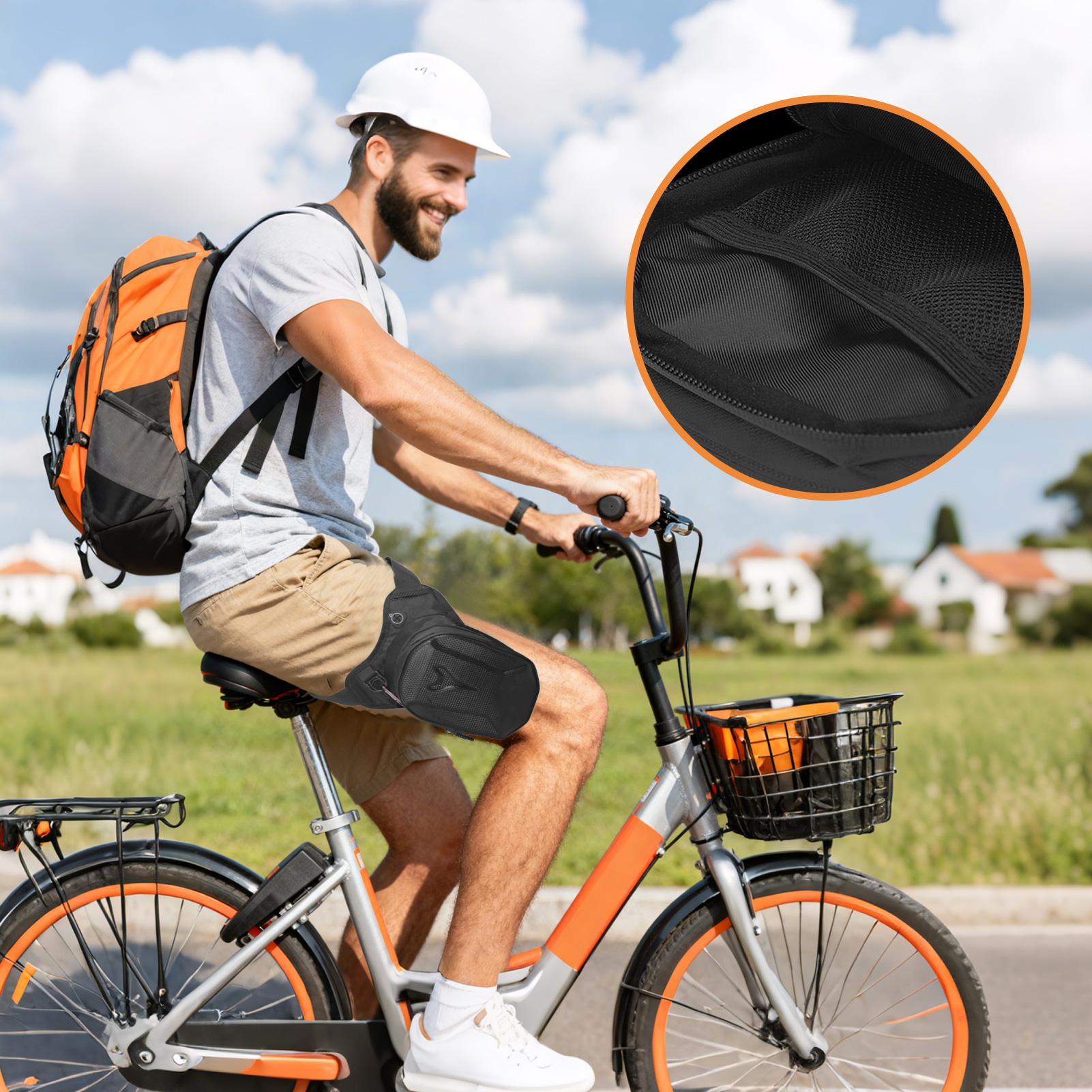 허벅지 가방 오토바이 방수 사이클링 허리 파우치 로드  - Cycling To Commute 리뷰 및 가격
