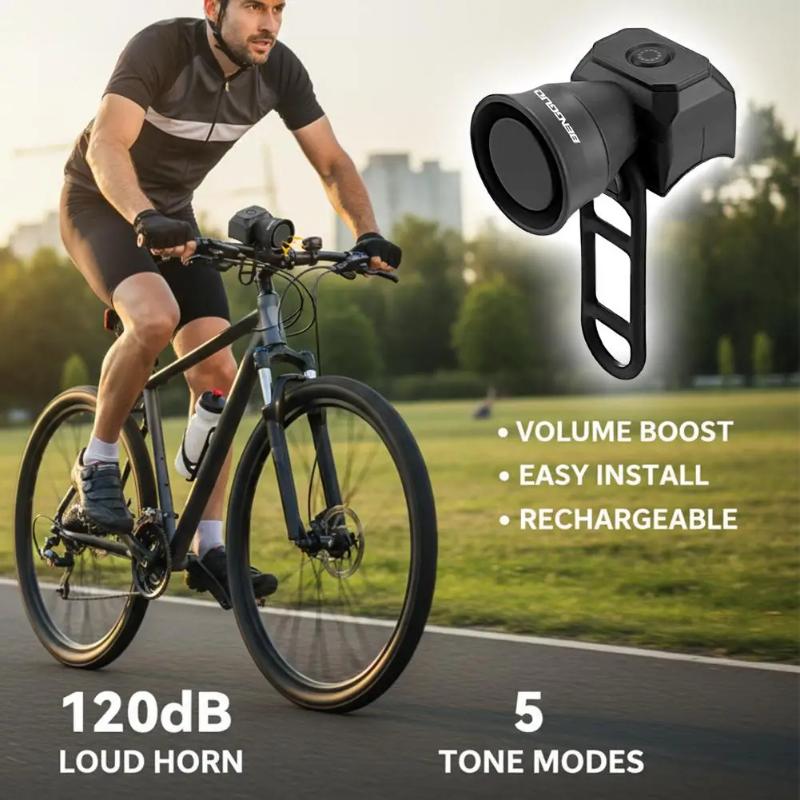전기 자전거 경적 120DB 슈퍼 라우드 사운드 IP4 - Commuting With Road Bike 리뷰 및 가격